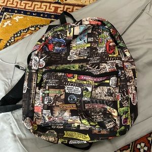 Marvel comic backpack